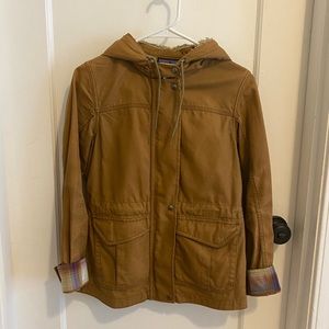 Patagonia canvas hooded jacket XS
